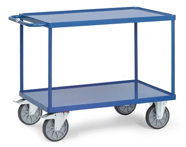 Tischwagen 2403W - Stahlblech-Wanne