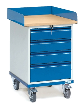 Rollschrank mit Arbeitsplatte 2446