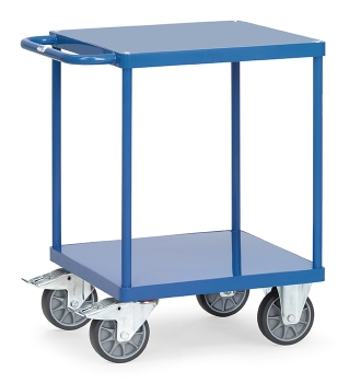 Tischwagen 2496B - Stahlblech bündig