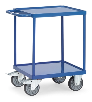 Tischwagen 2496W - Stahlblech-Wanne