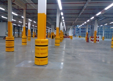 SäulenAnfahrSchutz „FLEX“ 1100 mm hoch, für Säulen 300x300 mm