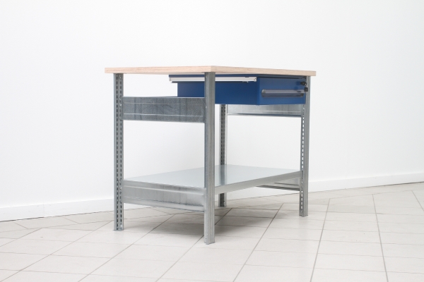 BERT-Werktisch Typ 1 HxBxT 880x1100x700 mm mit Hängeschublade
